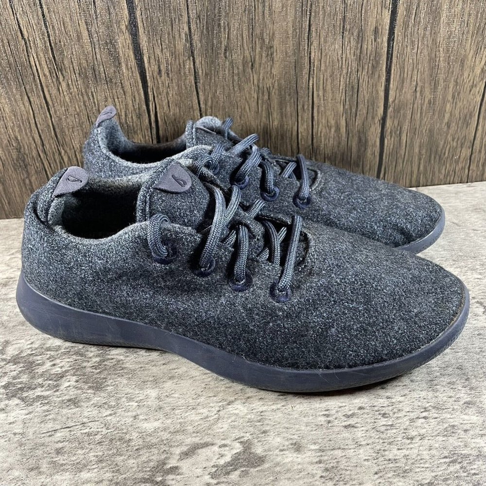 Allbirds Shoes Runner WR M10 Blue Wool Men's Size 10 Sneakers Merino Wool